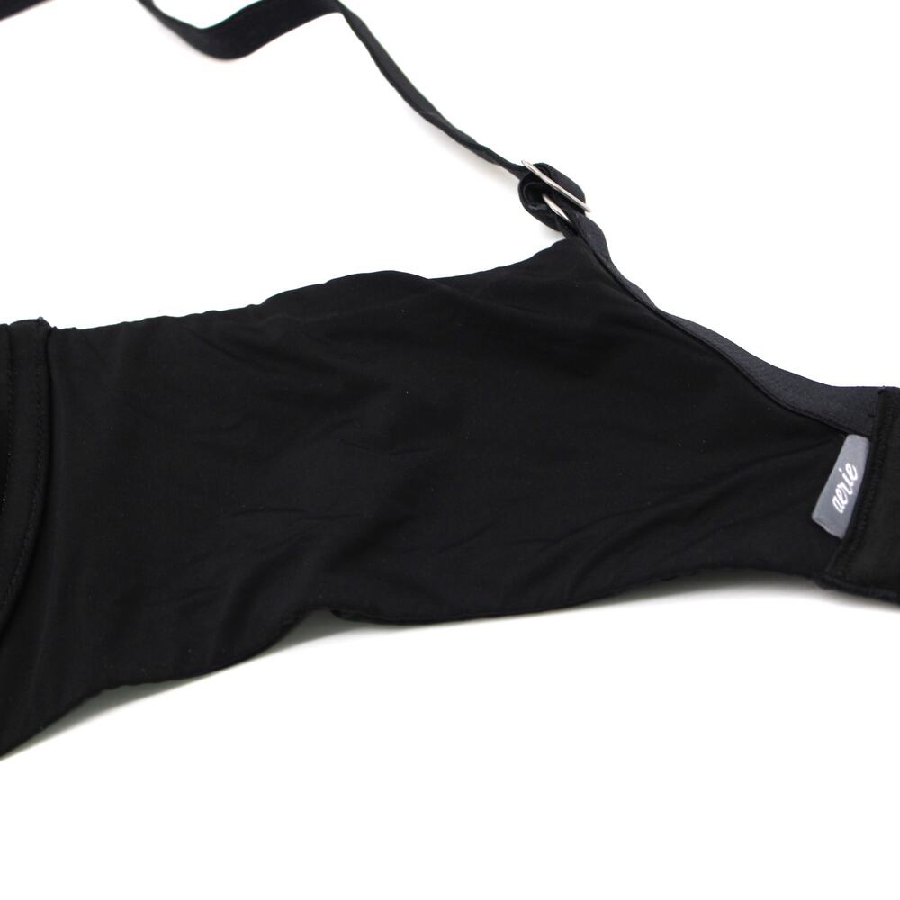 Aerie Harper Bra Womens Size 38DD Underwire Black Classic Padded T-Shirt‎ - Picture 5 of 5
